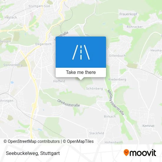 Карта Seebuckelweg