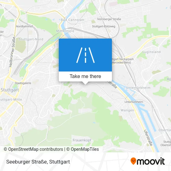 Карта Seeburger Straße