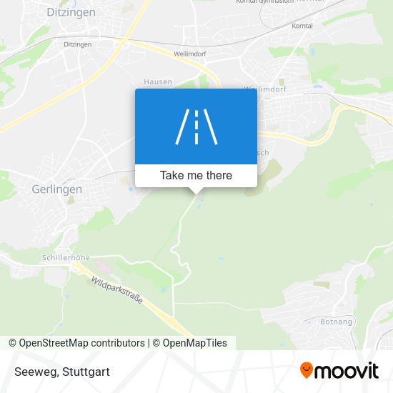 Карта Seeweg