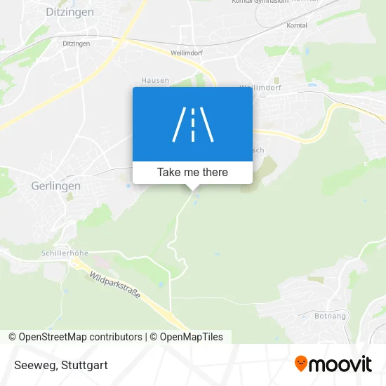 Карта Seeweg