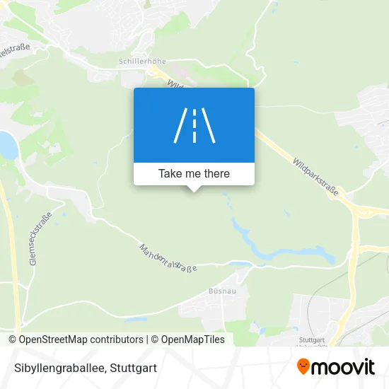 Карта Sibyllengraballee