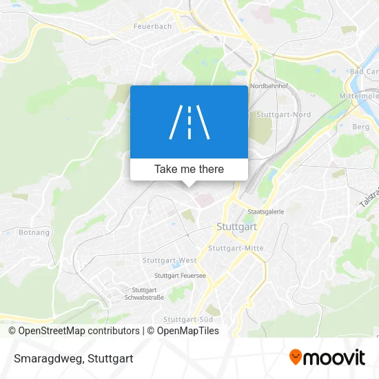 Карта Smaragdweg