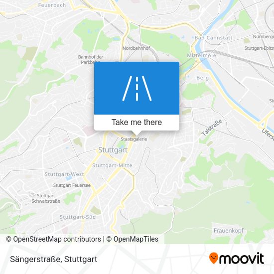 Sängerstraße map