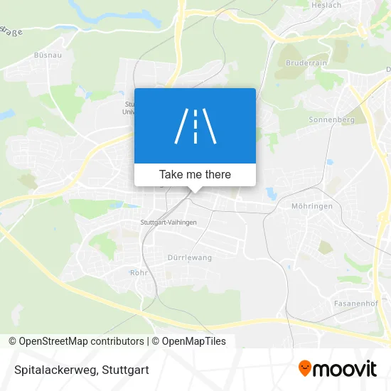 Карта Spitalackerweg