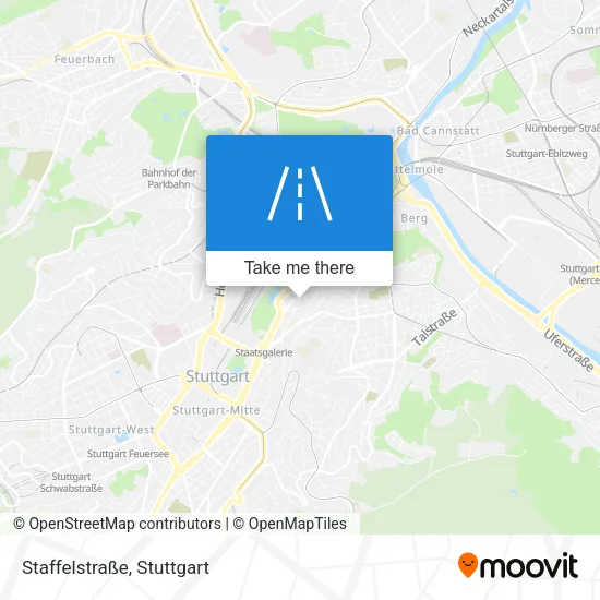 Карта Staffelstraße