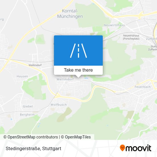 Stedingerstraße map
