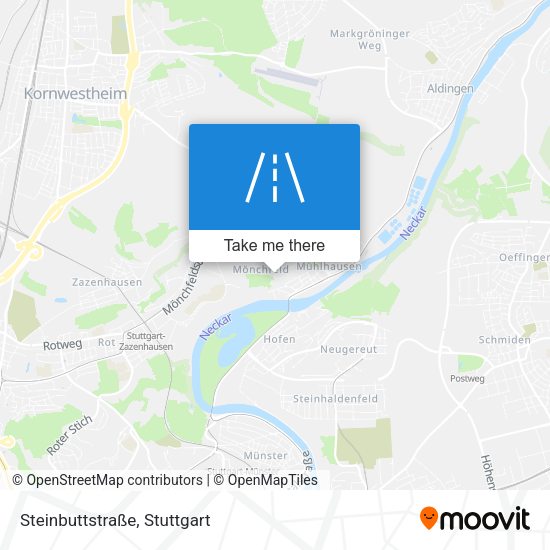 Steinbuttstraße map