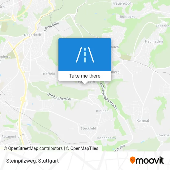Карта Steinpilzweg