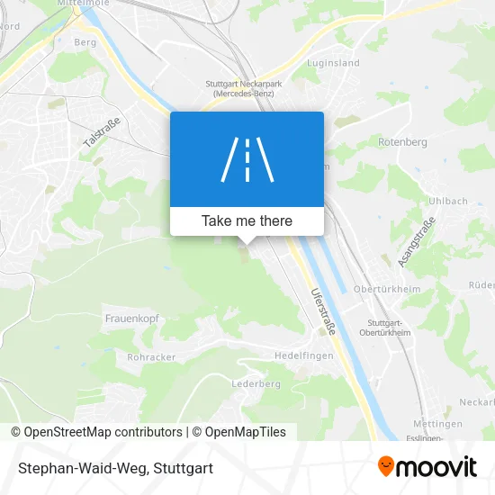 Карта Stephan-Waid-Weg
