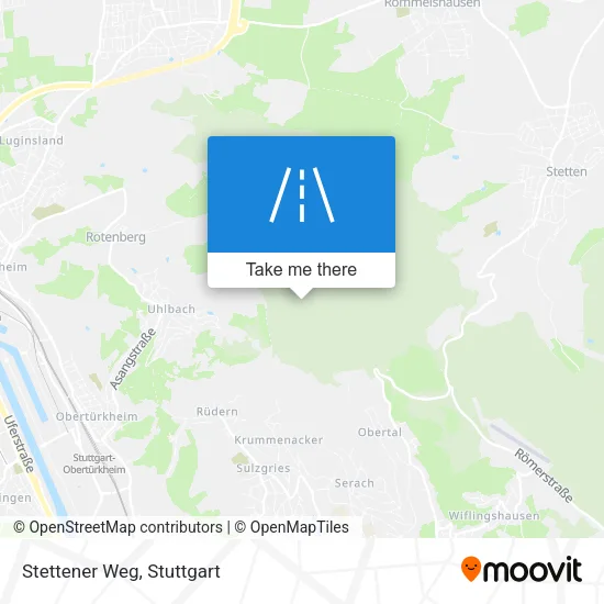 Карта Stettener Weg