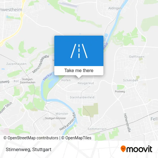 Карта Stirnenweg