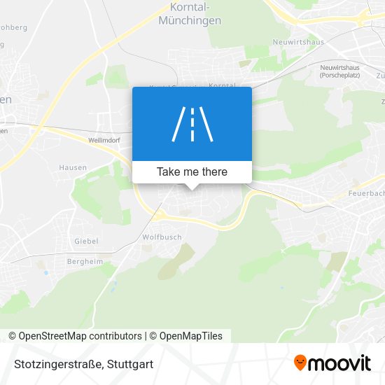 Stotzingerstraße map