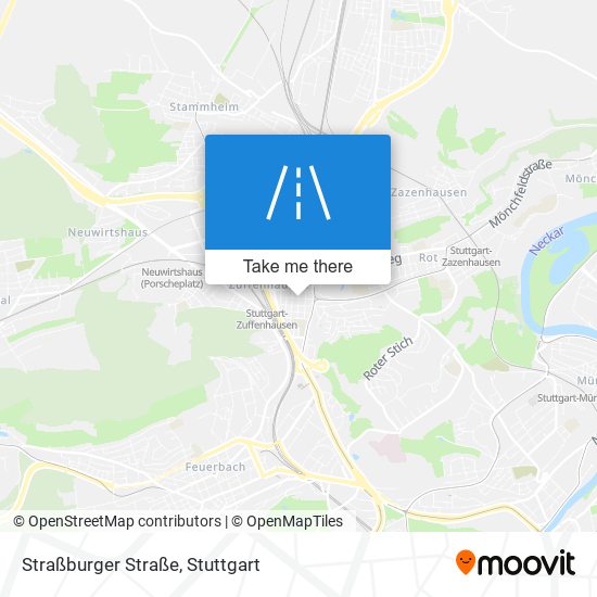 Straßburger Straße map