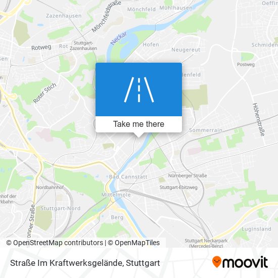 Карта Straße Im Kraftwerksgelände