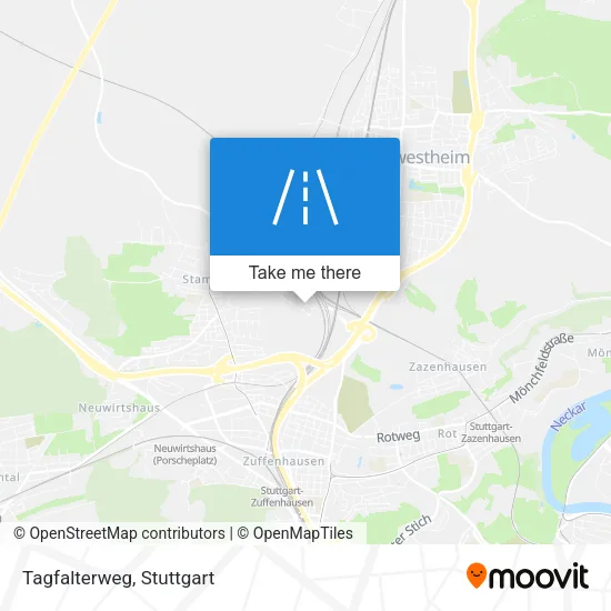 Карта Tagfalterweg