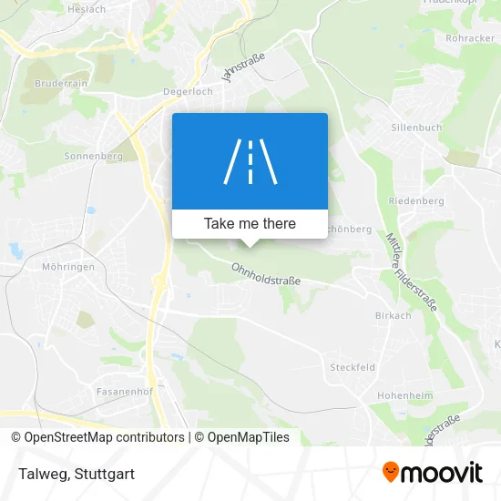 Карта Talweg