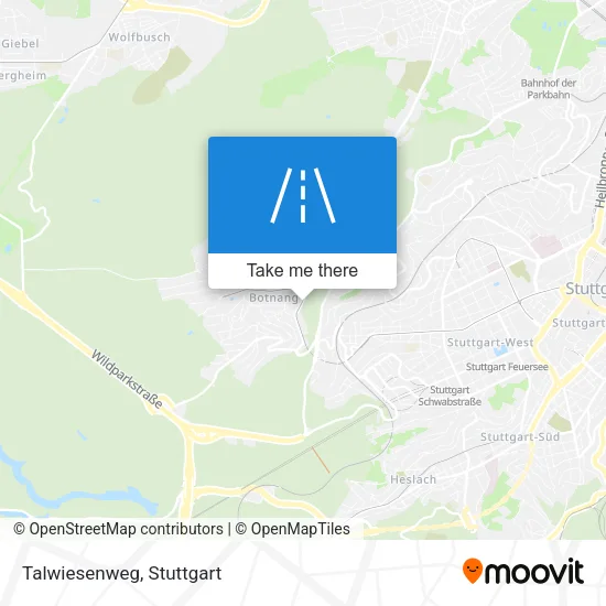 Карта Talwiesenweg