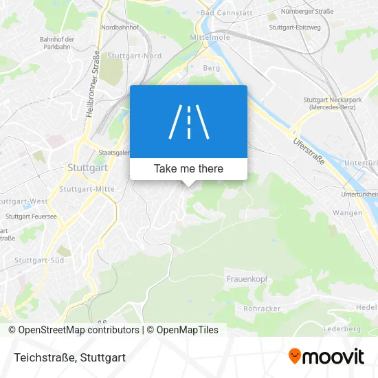 Карта Teichstraße