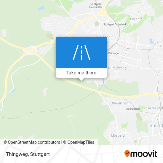 Карта Thingweg