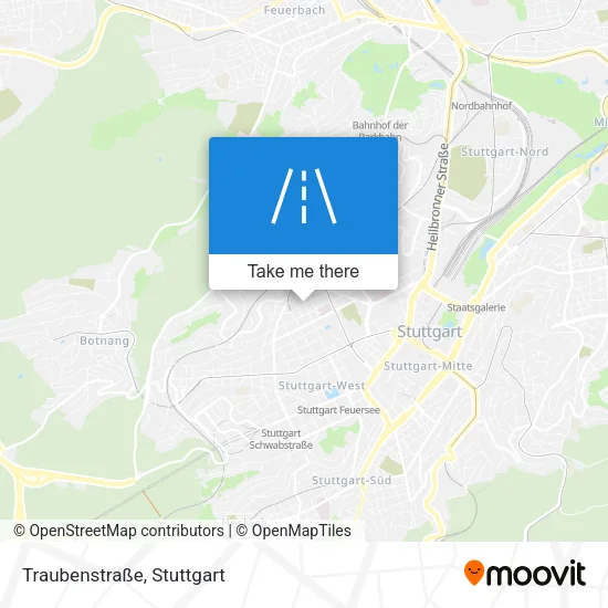 Traubenstraße map
