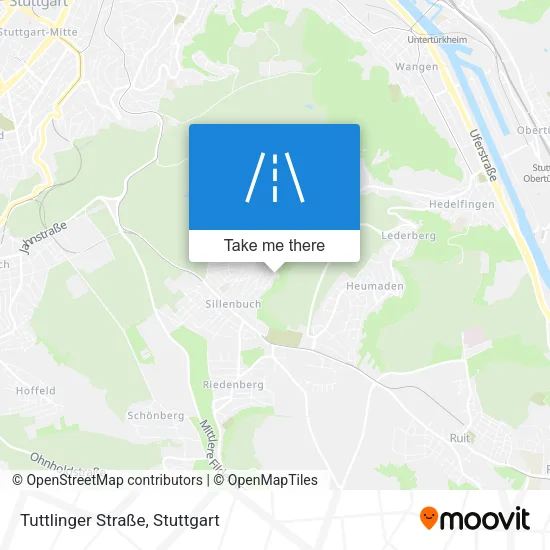 Карта Tuttlinger Straße