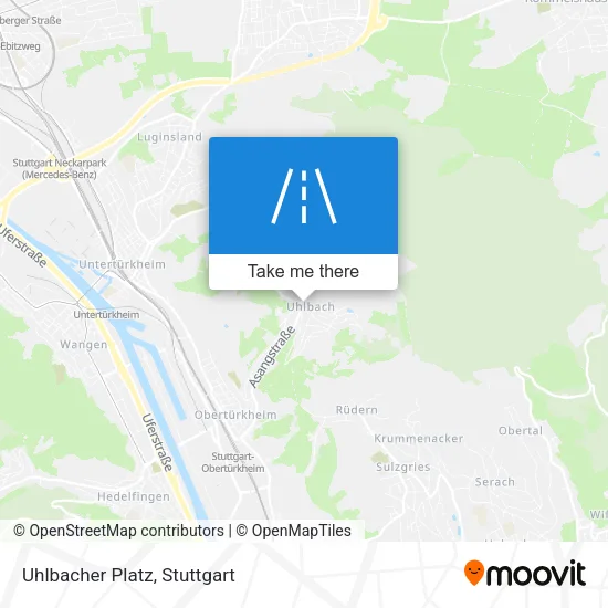 Карта Uhlbacher Platz