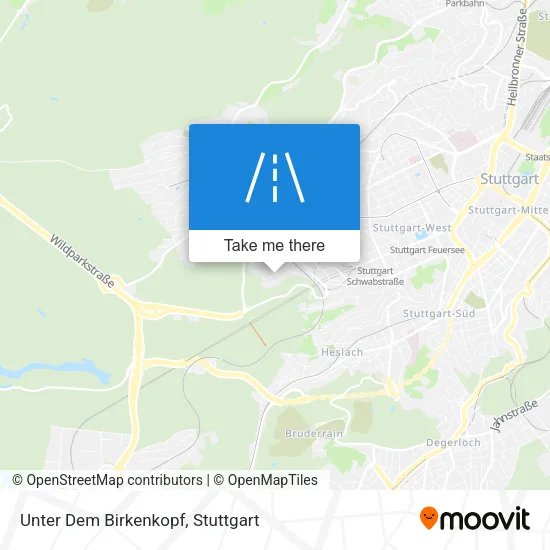 Карта Unter Dem Birkenkopf
