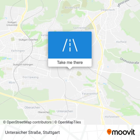 Unteraicher Straße map