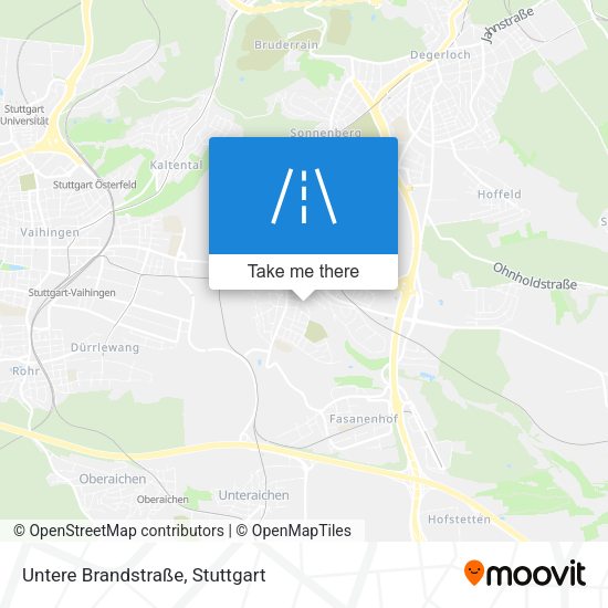Untere Brandstraße map