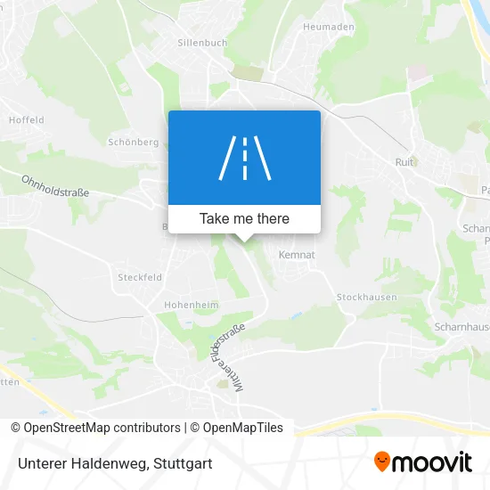 Карта Unterer Haldenweg