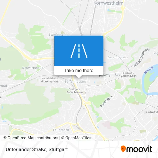 Карта Unterländer Straße