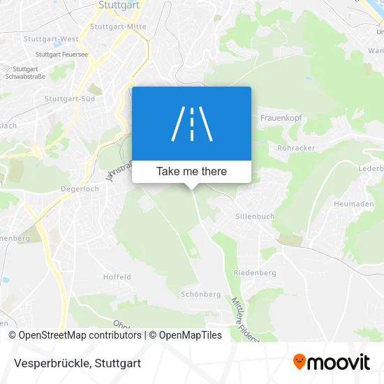 Карта Vesperbrückle