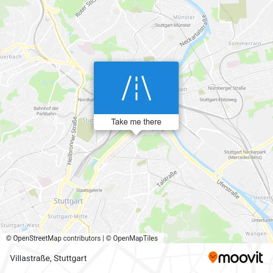 Карта Villastraße