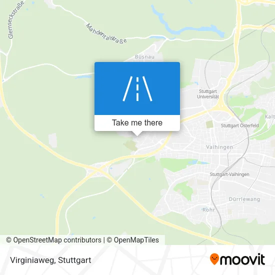Карта Virginiaweg