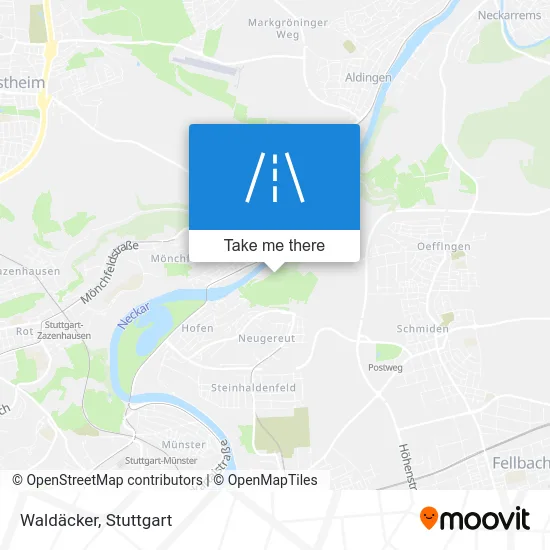 Карта Waldäcker