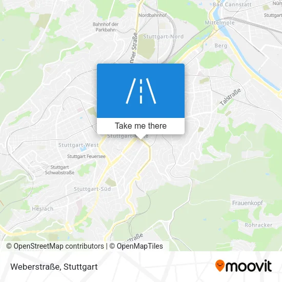 Карта Weberstraße