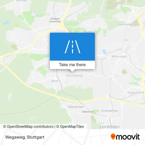 Карта Wegaweg