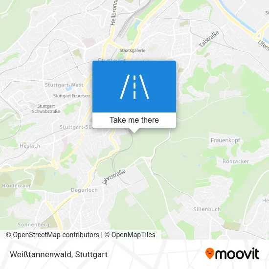 Карта Weißtannenwald