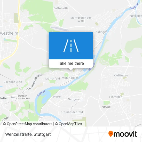 Карта Wenzelstraße