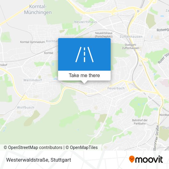 Westerwaldstraße map
