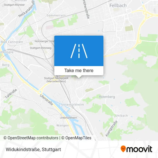 Карта Widukindstraße