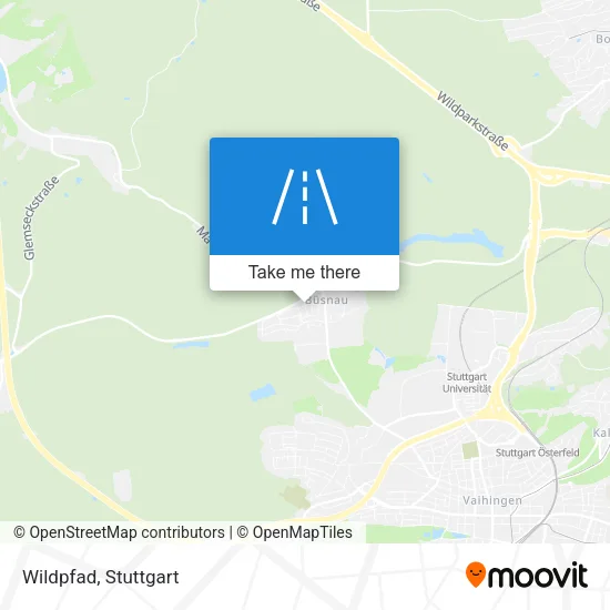 Карта Wildpfad