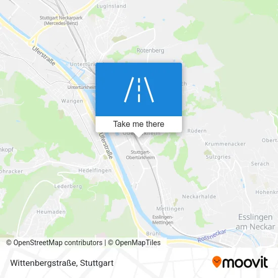 Карта Wittenbergstraße