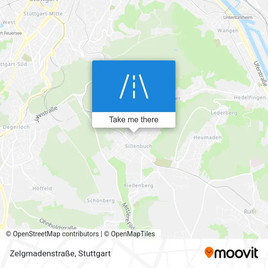 Карта Zelgmadenstraße