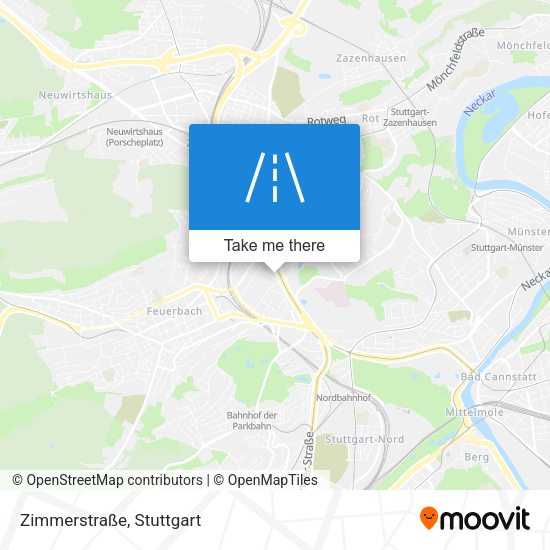 Карта Zimmerstraße