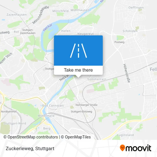 Карта Zuckerleweg