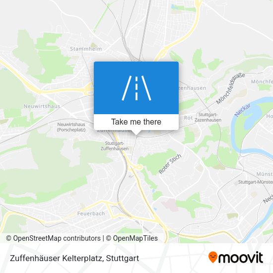Карта Zuffenhäuser Kelterplatz