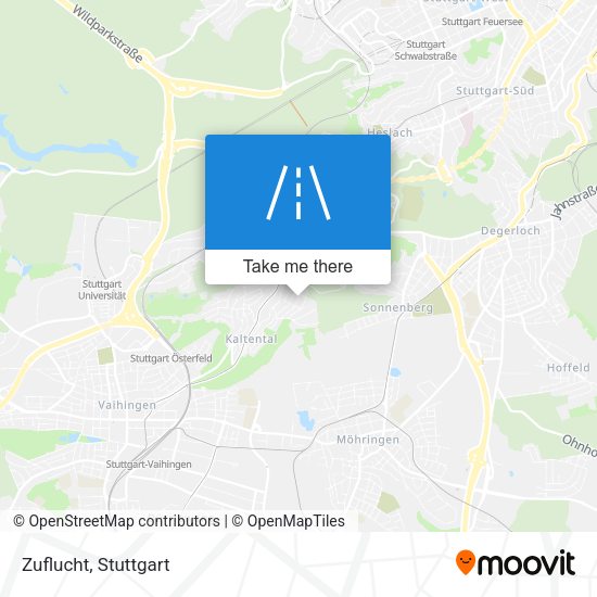 Карта Zuflucht