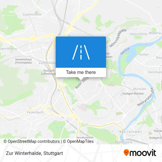 Карта Zur Winterhalde