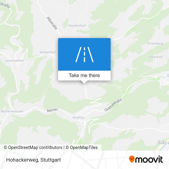 Карта Hohackerweg